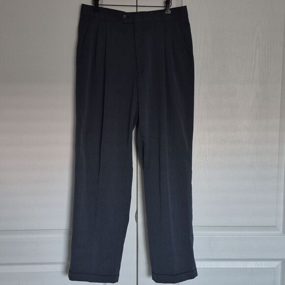 Men's Classic Navy Blue Pants - Picture 8 of 16
